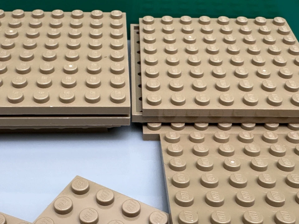 LEGO Plate 8x8 41539 From Quest Against Time 7572, The Child 75318, 2 Pieces - Image 4 of 4