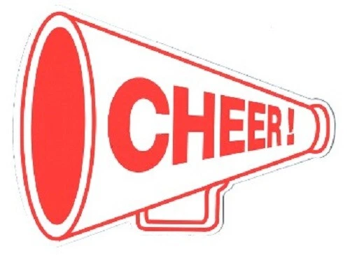 24-Pack Plastic Cheer Megaphones - Football Themed Noisemakers For Games & Party Favors
