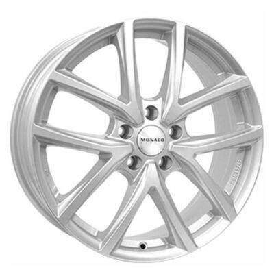 1x MONACO WHEELS MONACO CL2 silver 7.0Jx17 5x114.3 ET40
