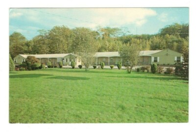 Windsor Motel Groton Connecticut Vintage Postcard LS8