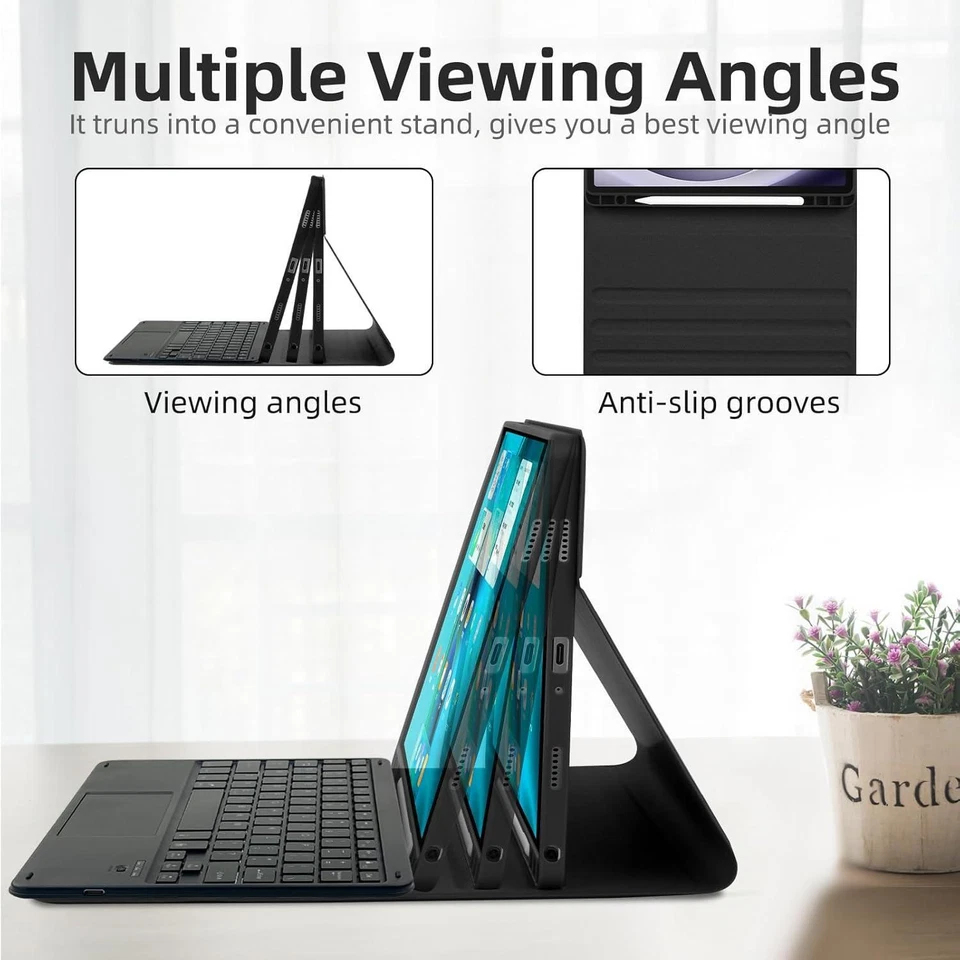 Keyboard Case For iPad Air 13 inch M2 M3 2025 iPad Pro 12.9 6th 5th 4th 3rd Gen - Image 3 of 4