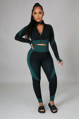 Addicted Energy Legging Set - Teal
