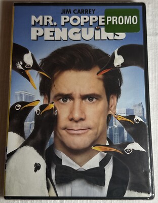 Mr. Popper's Penguins (DVD, 2011) New Factory Sealed