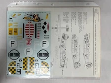 NEW Vtg Super Scale 72-163 B-24 Liberators War Model Airplane 1/72 Decal (AKJ3)