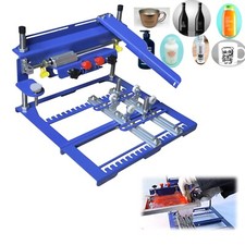 Curved Screen Printing Machine 6.7''/170mm Diameter Cylinder Press Printer Kit