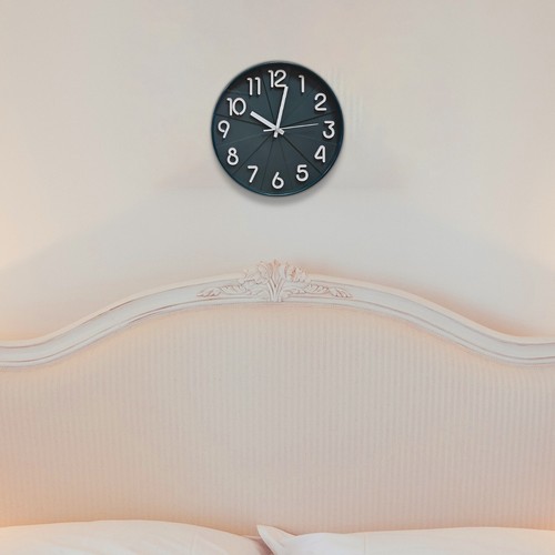 Orologio da parete moderno orologio al quarzo non silenzioso soggiorno camera da letto cucina arredo casa - Foto 80 di 89