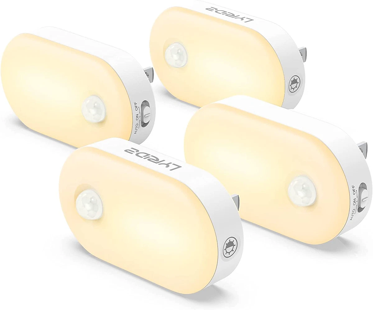 Lyridz Motion Sensor Night Light Indoor Bright LED Plug in Night