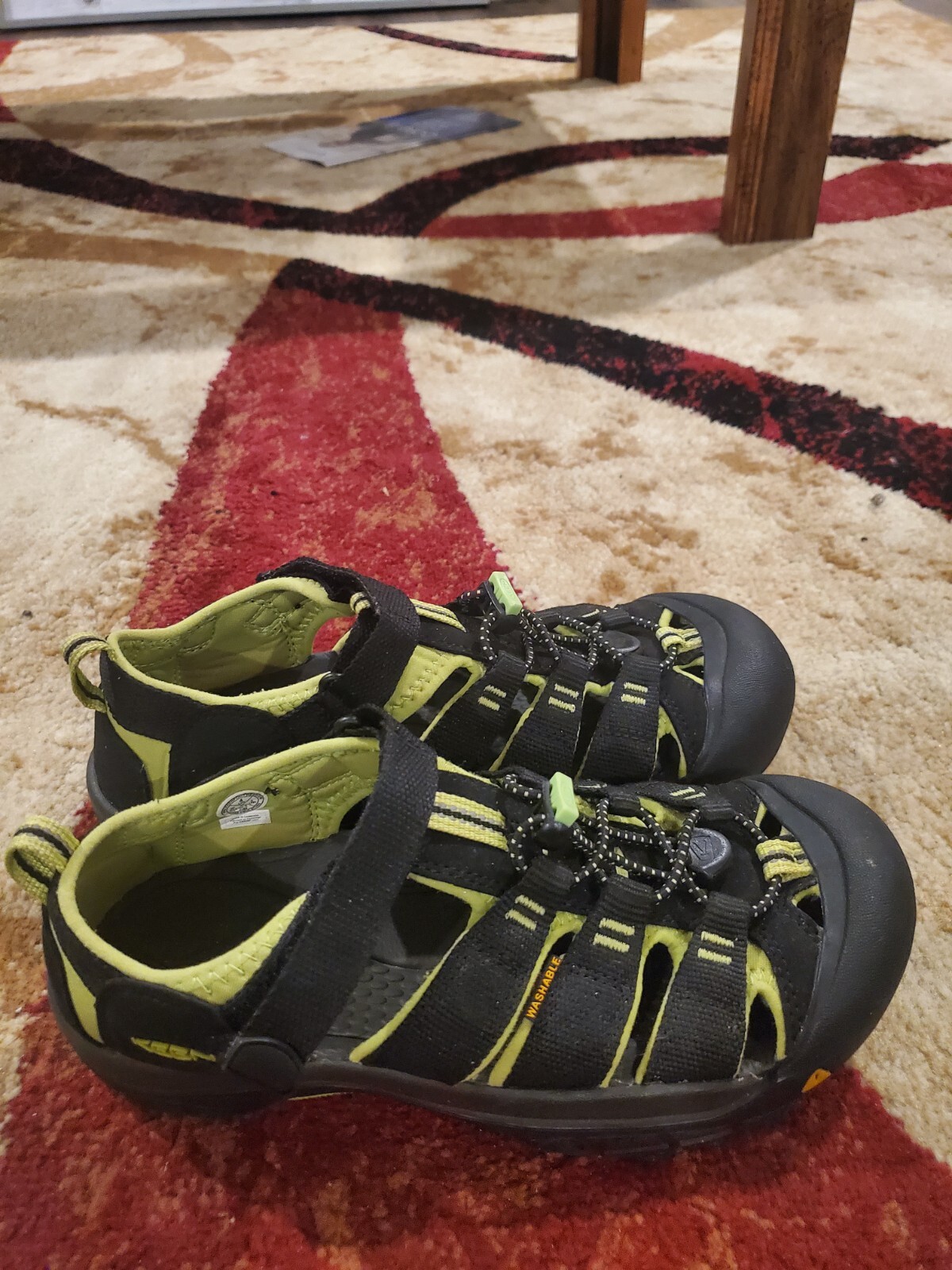 Sandali Keen Youth Newport H2 da trekking trail ragazzo taglia 4 verde nero