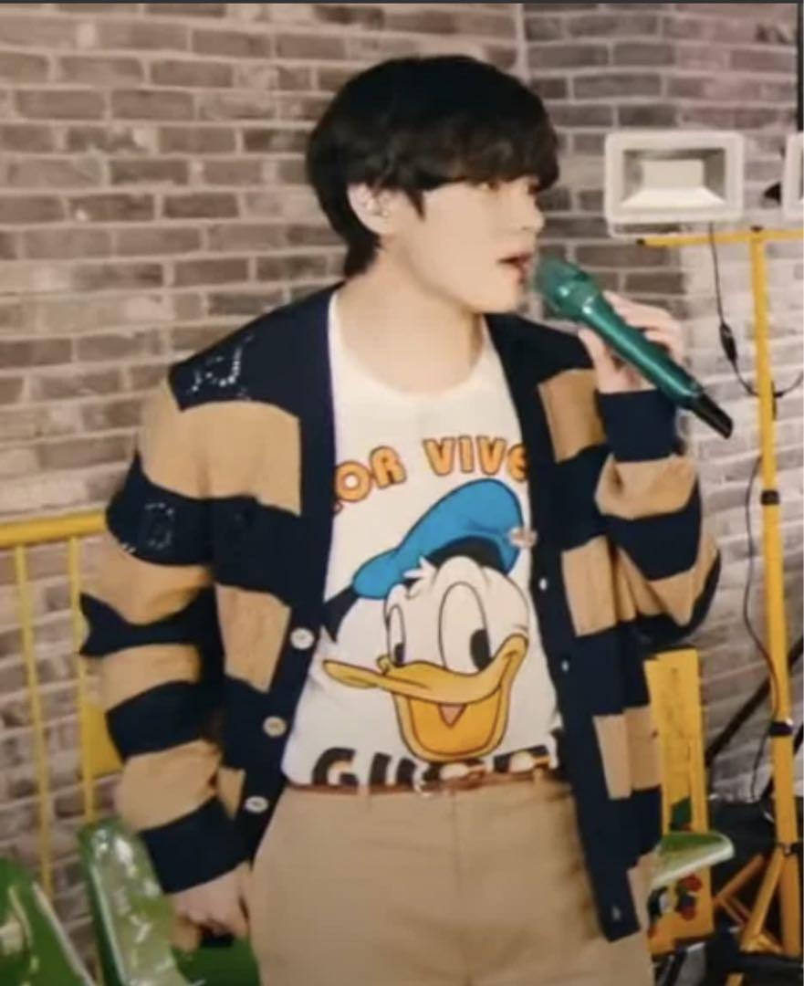 Officially Item/Gucci Gucci Disney Collaboration/Donald T-Shirt