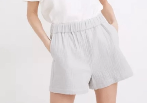 Madewell Lightspun Easy Pull-On Shorts 