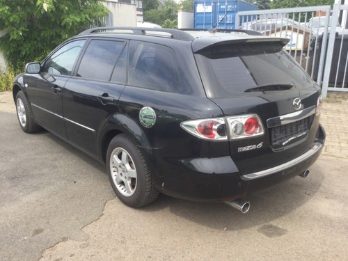 MAZDA 6 GG GY SCHWARZ 16W HECKKLAPPE MOTORHAUBE TÜR SPIEGEL ALUFELGEN GETRIEBE.