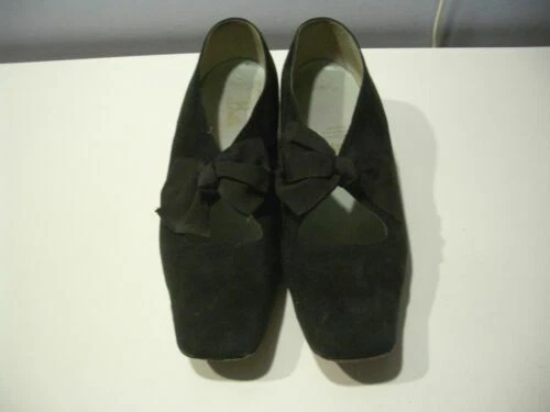 Bally Women's Suede Heels Vintage Shoes for Women