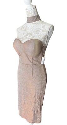charlotte russe gold sequin dress Blue and Gold Evening Dress with Embellished Corset – Layered Tulle Ru –  WonderlandByLilian main image 0