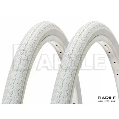 KENDA N°2 Copertone / Pneumatico 26 x 1 .3/8 (37 - 590) Bianco Bici City - Olanda - R