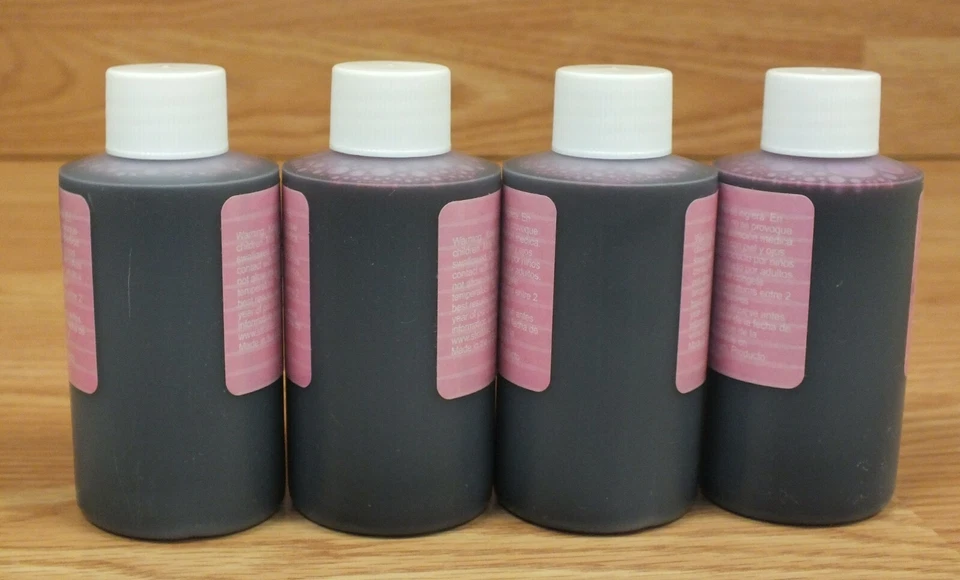 Lot of 4 Genuine Stratitec 85ml 2.8fl oz Photo Magenta Premium Inkjet Ink *READ* - Image 3 of 4