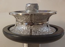 V25 (1") Bullnose Coarse Diamond Hand Profiler / Router Bit for Countertop