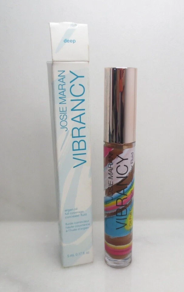 JOSIE MARAN VITALIDAD ACEITE DE ARGÁN COBERTURA COMPLETA CORRECTOR FLUIDO PROFUNDO 0,17 OZ Foto 4 de 4