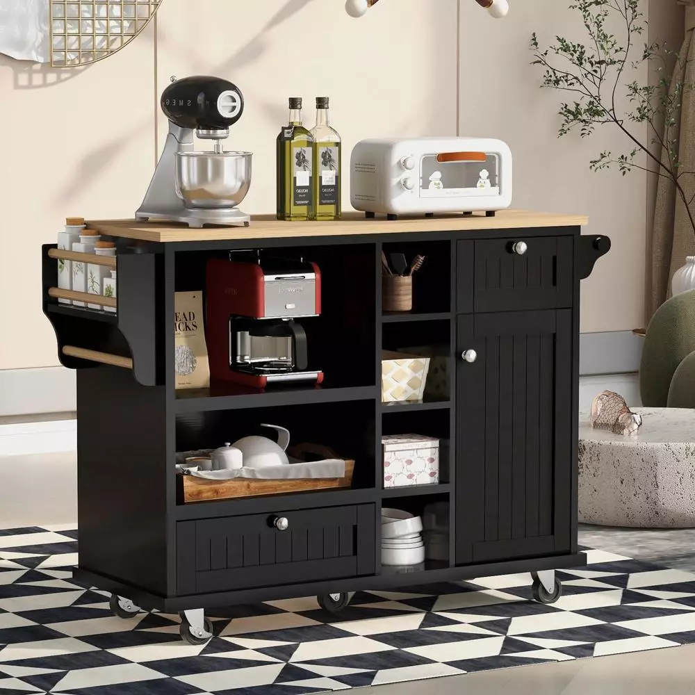 Kitchen sideboard on wheels deals