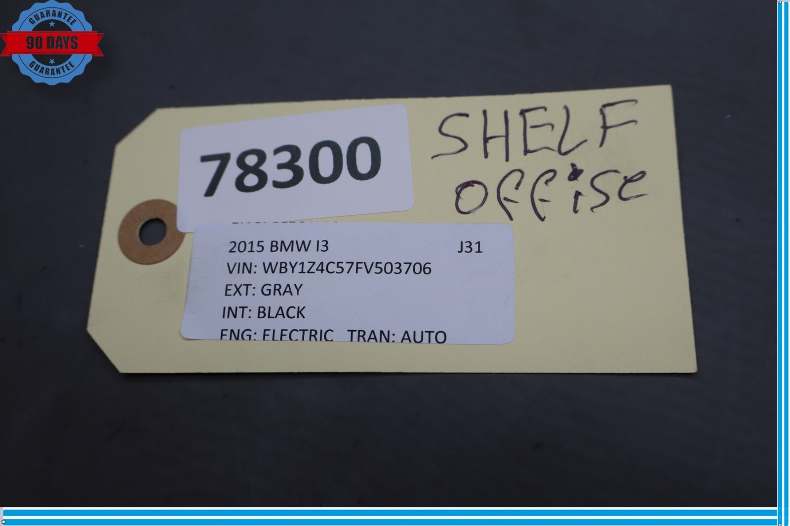 14-21 BMW i3 i3s I01 Hybrid Steering Column Assembly Manually Adjust Oem