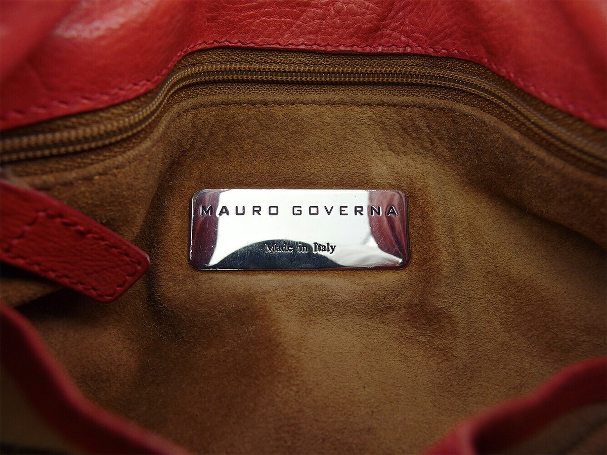 mauro governa バッグ WAKO×MAURO GOVERNA バッグ ブラック／シルバー |ハンドバッグ