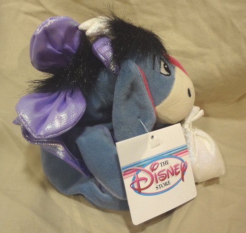 Disney Store Beanbags Sugar Plum Fairy Eeyore & Snowman Pooh NWT - Picture 3 of 5
