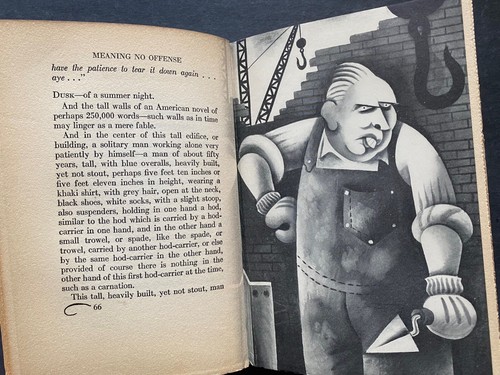 Meaning No Offense, by John Riddell - 1928 - 1st Ed, 1st Print, HC Book DJ - Picture 10 of 12