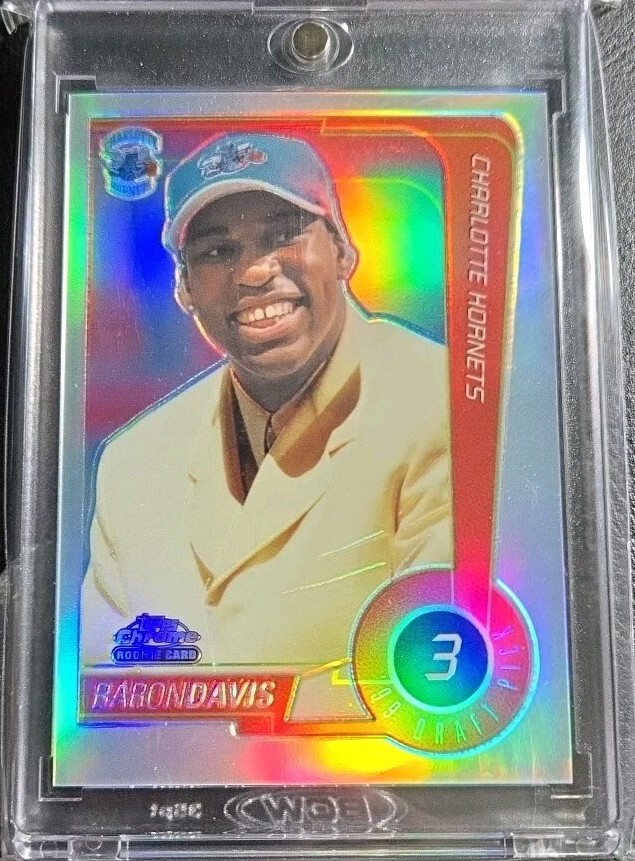 1999-00 Topps Chrome Refractor Baron Davis Rc