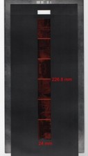 Supporto pellicola per scanner Imacon/Hasselblad Flextight, 24x36x6 con 24x226,8 mm