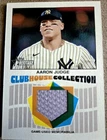 2026 Topps Heritage - Clubhouse Collection Relics Aaron Judge Game Worn GEM