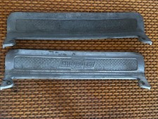 Original Pair Chevrolet Door Sill Plates Running Board Scuff Plates 1929-1934 Gm Original Pair Chevrolet Door Sill Plates Running Board Scuff Plates 1929-1934 Gm