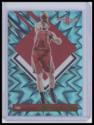 2024-25 Hoops #298 Yao Ming Teal Explosion