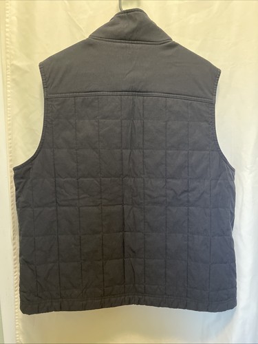 Orvis Men's Full Zip Quilted Vest Black Size Large - Picture 7 of 9
