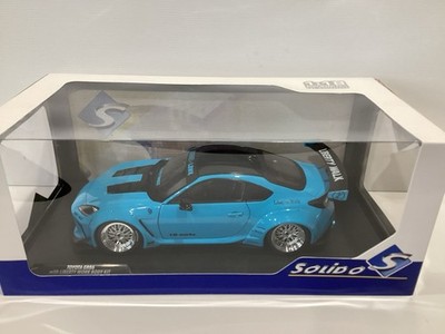 1/18 Solido Toyota GR86 w. Liberty Work Body Kit Baby Blue 2024