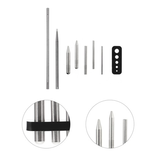 7pcs Metallo Puzzle Strumento Montaggio Metallo Fornisce Gioielli Fai da Te Kit - Foto 12 di 12