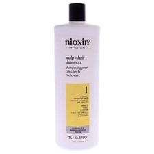 System 1 Cleanser Shampoo by Nioxin for Unisex - 33.8 oz Shampoo