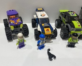 LEGO CITY Vehicles Monster Trucks & Race Cars 60055 Complete Set 5+