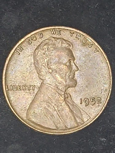 1952 P Wheat Penny Cent Circulated