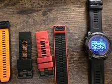 Garmin fēnix 7X Solar GPS-Uhr - Schwarz/Schiefergrau