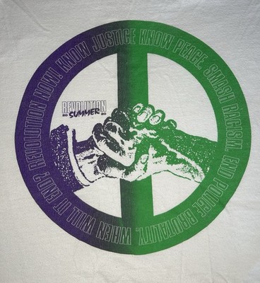 Revolution Summer 2020 T-Shirt XL/ Know Justice/ Know Peace/ Smash Racism