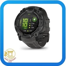 Garmin Instinct 3 50mm AMOLED Black Bezel Charcoal Band 010-03020-30 [Compatible