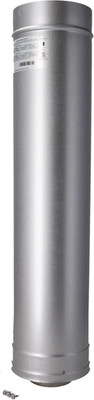 Protech Stainless Concentric Straight Pipe (24'') for Venting Tankless Gas Non-Co