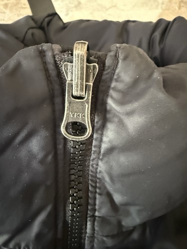 THE North Face 700 Down Retro Nuptse Puffer STEEL GRAY Jacket L - Picture 5 of 9