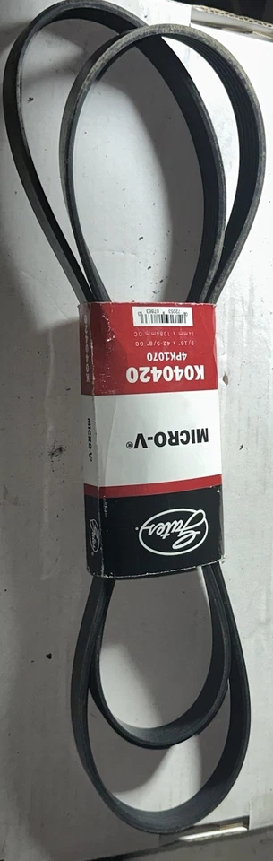 Cinturón de aire acondicionado Gates para Chevrolet Corvette 1997-2004 V8-5,7 L Foto 3 de 4