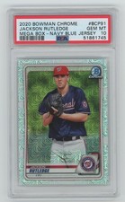 2020 Bowman Chrome JACKSON RUTLEDGE MEGA IMAGE VARIATION PSA 10 GEM MINT BCP91