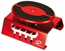 Robitronic Supporto Modello Car Stand Girevole Rosso per 1:8 Buggy - R15001R