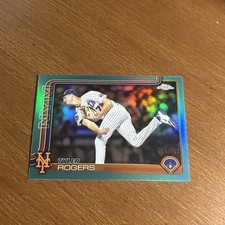 2024 Topps Chrome Update Tyler Rogers 198/199 Aqua Refractor