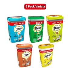 Dreamies MegaTub Cat Treats 350g Various Packs Chicken/Cheese/Salmon/Tuna/Catnip