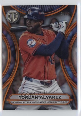 2025 Topps Tribute Orange /25 Yordan Alvarez #69 pe8