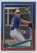 2025 Panini Donruss Rated Prospects Red & Blue David Shields #104 16kt
