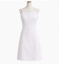 $145 Michael Kors White Mini Dress Size 2 Spaghetti Strap Summer Wedding NWT
